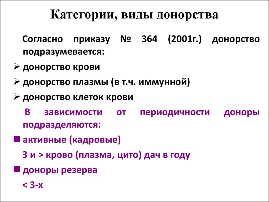 Тип категории. Виды доноров. Классификация доноров. Виды донорства крови. Классификация доноров крови.