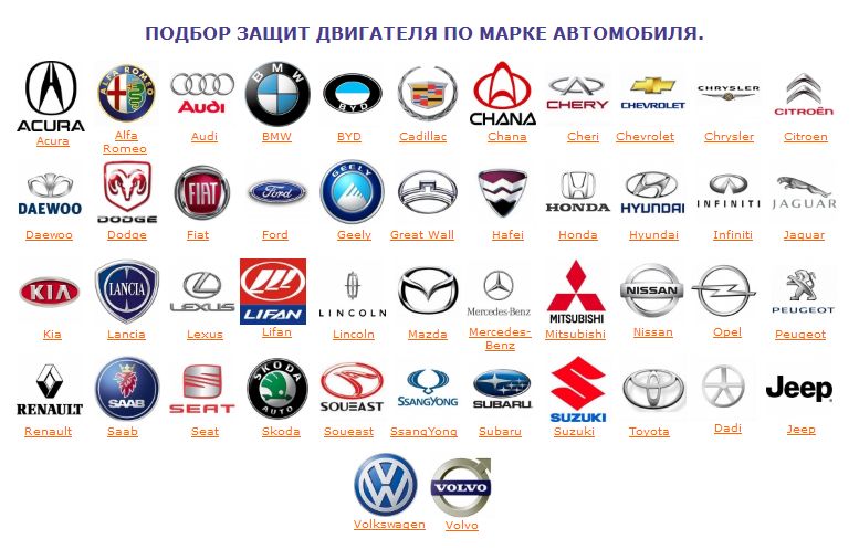 Знаки автомобилей и их названия по русски фото