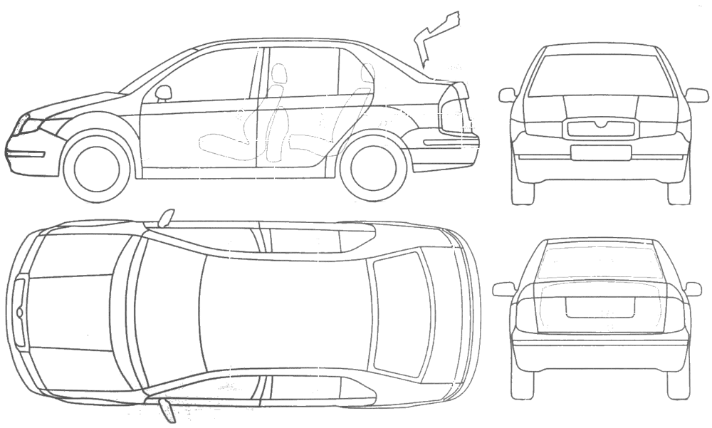 Skoda octavia a5 схема