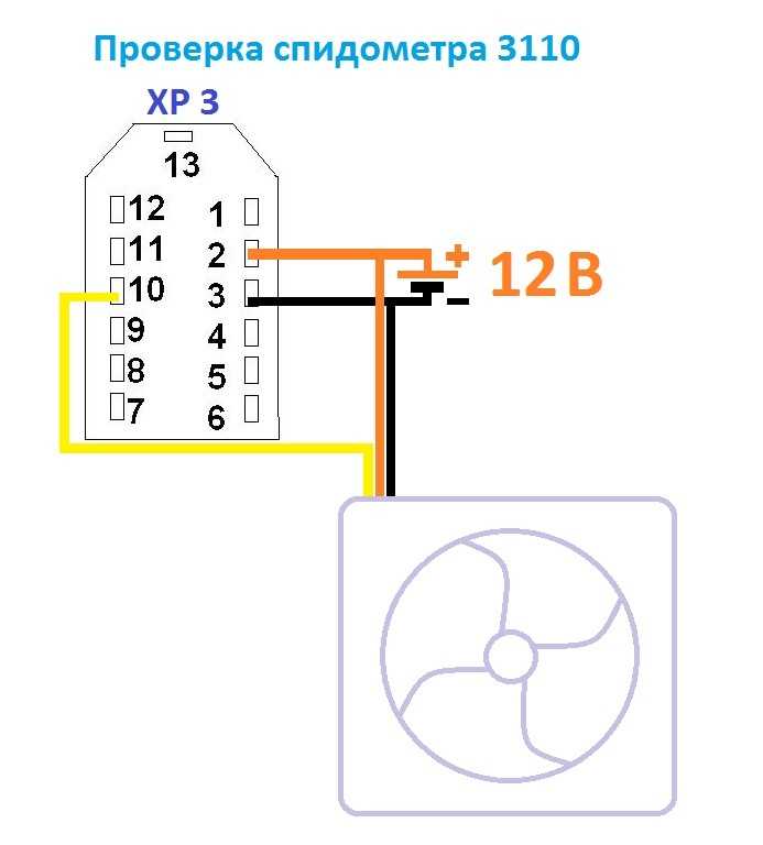 Схема подключения электронного спидометра уаз