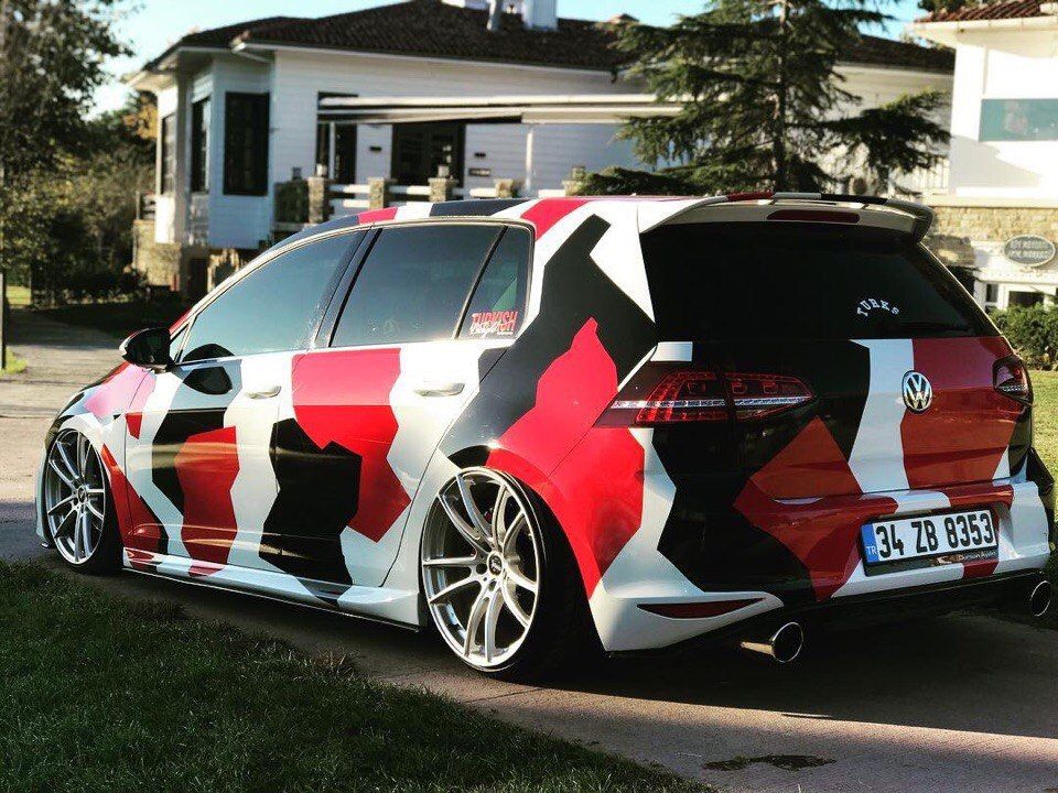 Винил на Golf 7 GTI