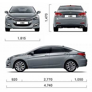 Длина ай. Габариты Hyundai i40 седан. Hyundai i40 габариты. Габариты Хендай ай 40 седан. Габариты Хендай i40 седан 2016.