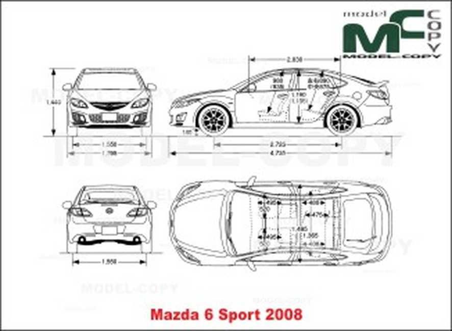 Длина мазда 6 gg. Mazda 6 GH габариты. Мазда 6 чертеж. Мазда 6 ширина салона. Mazda 6 GH чертеж.