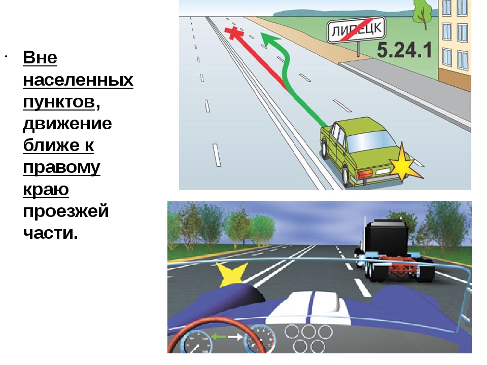 По какой полосе в населенном пункте. Расположение ТС на проезжей части. Расположение транспортных средств на проезжей части ПДД. Расположение транспортных средств. Расположение ТС на проезжей части вне населенного пункта.