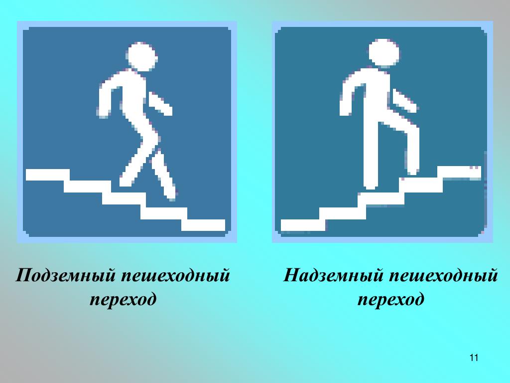 Дорожный знак надземный переход картинка