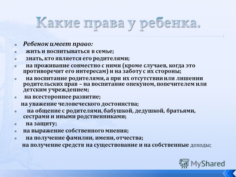 Гражданин обладающий правами. Какие права у ребенка. Какими правами обладает ребенок. Какие права имеет ребенок в семье. Какие права ребенка существуют.