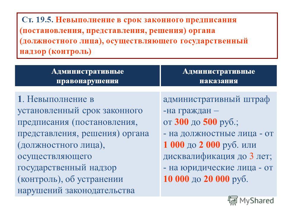 Административный срок