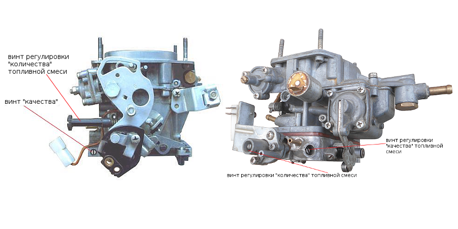 Винт холостого хода на карбюраторе ваз