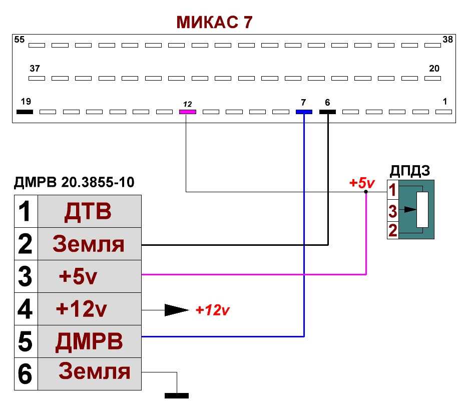 Дмрв схема проводов. Распиновка датчика ДМРВ 405 двигатель. Схема подключения ДМРВ Газель 405. ДМРВ УАЗ Микас 7.2. Схема ДМРВ Микас 7.1.