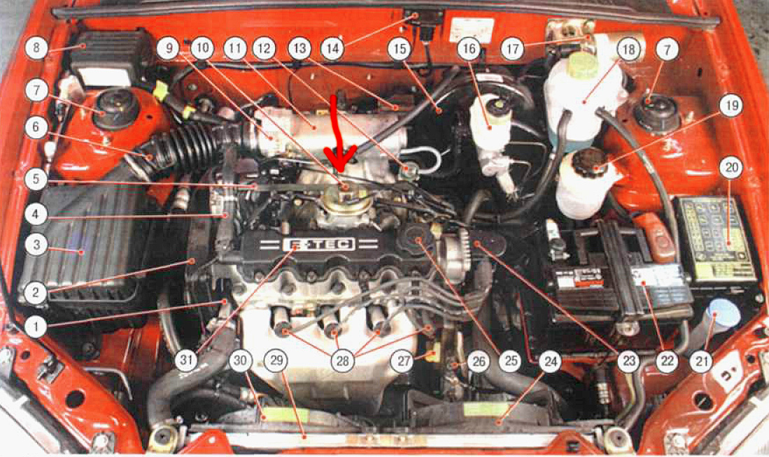 Устройство автомобиля шевроле. Шевроле Ланос 1.5 под капотом. Подкапотное пространство Ланос 1.5. Расположение датчиков ЗАЗ шанс 1.5. Датчики Chevrolet lanos двигатель 1.5.