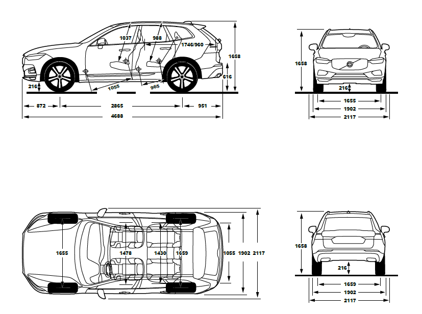 Ширина 60 длина. Volvo xc60 Dimensions. Габариты Вольво хс60. Ширина Вольво xc60. Вольво xc60 габариты.