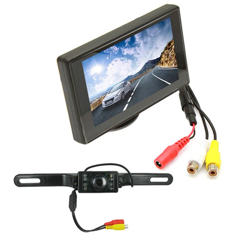 Купить автомобильный монитор. Car 4.3\' TFT LCD Color Rearview Monitor. TFT LCD Color Monitor 7 дюймов. Монитор 4" TFT LCD.