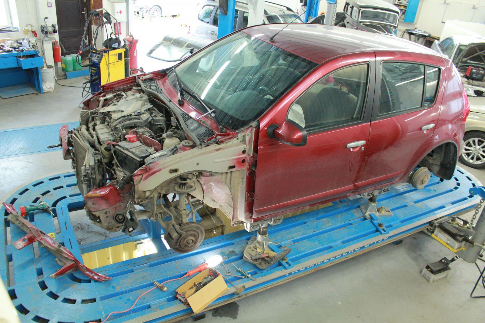 Кузовной ремонт легкового автомобиля