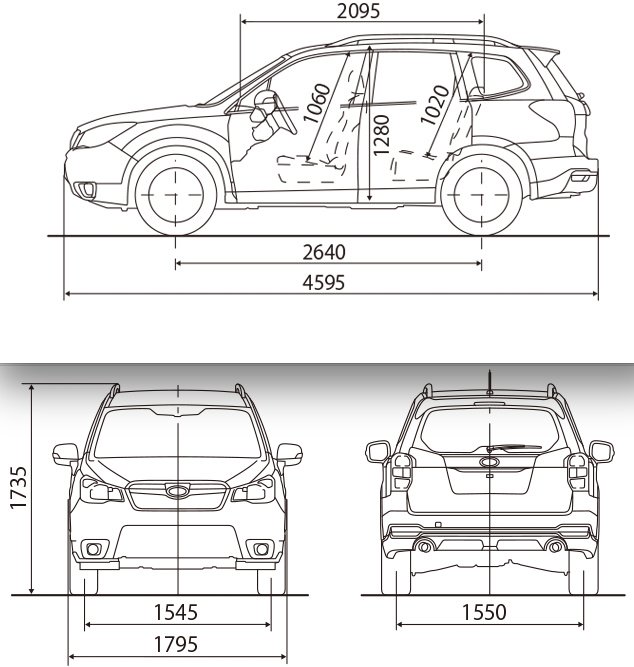 Nissan x trail чертеж