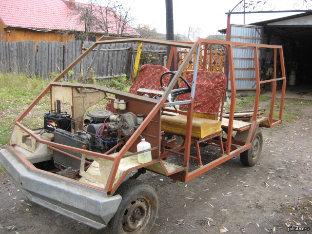 Самодельный автомобиль муравей