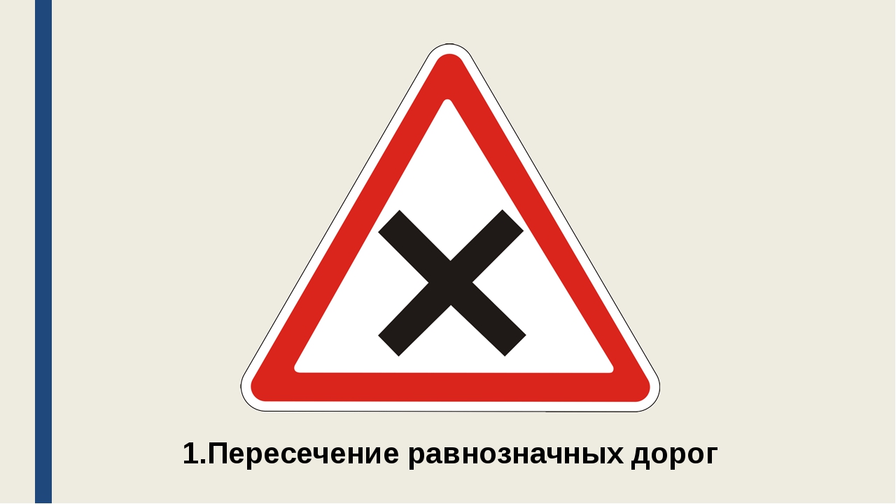 Пересечение равнозначных дорог. Перекресток равнозначных дорог. Равнозначная дорога. Знак перекресток неравнозначных дорог.