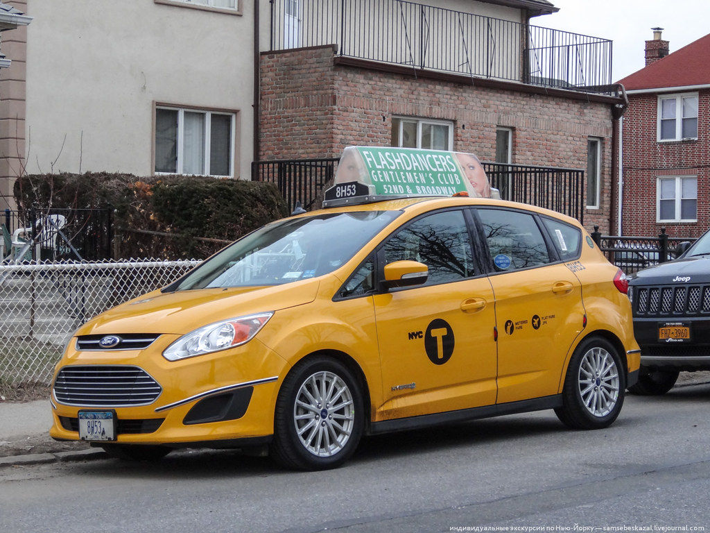 Желтое такси. Taxi Ford car. Машина 