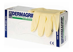 Латексные перчатки Dermagrip