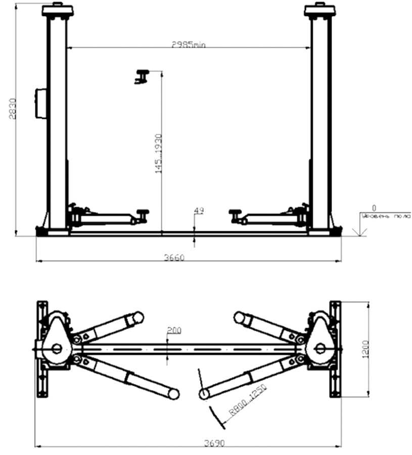 Автоподъемник своими руками для гаража чертежи: Самодельный подъемник ...