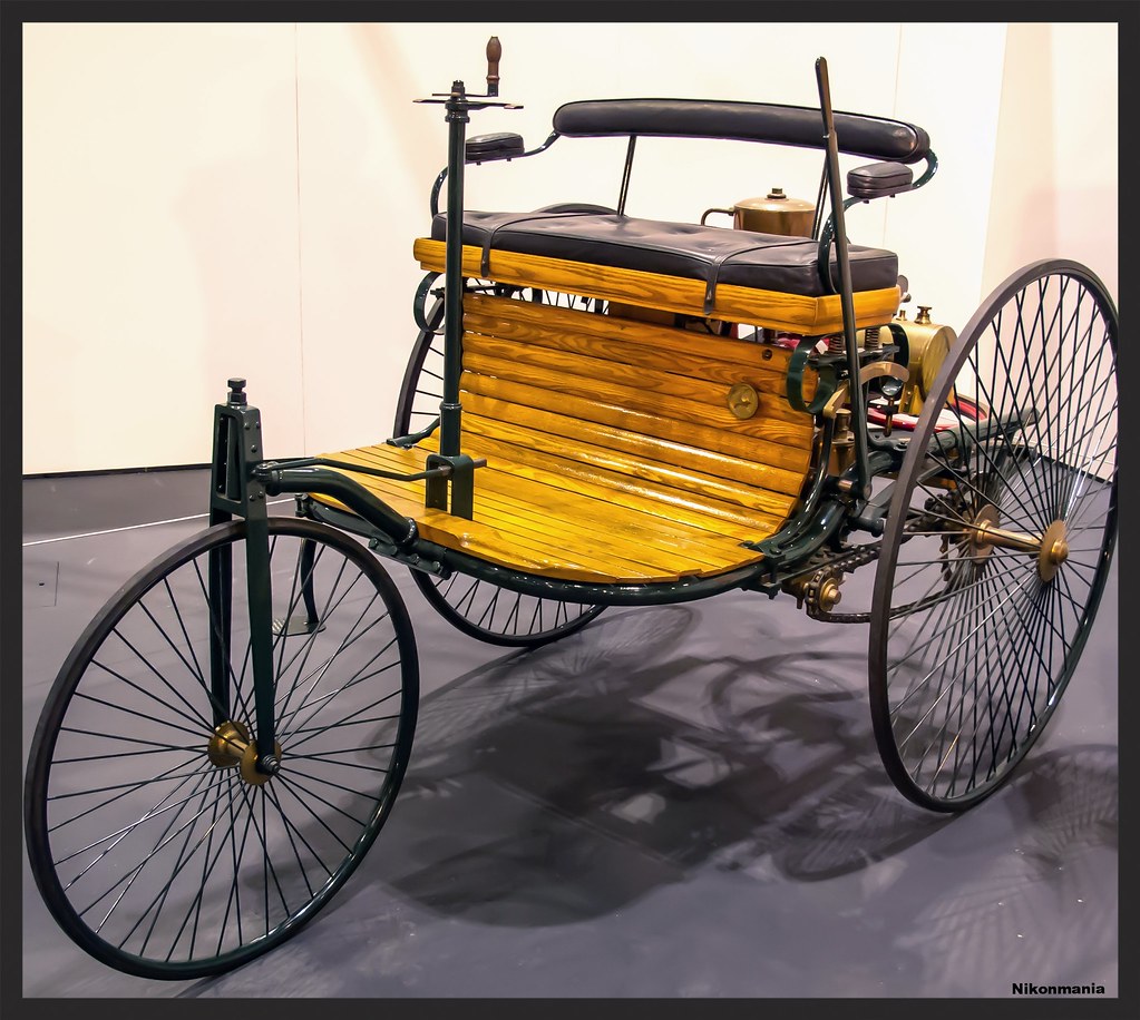 Какую можно купить первую машину. Benz Patent-Motorwagen 1886. Автомобиль Benz Patent-Motorwagen.