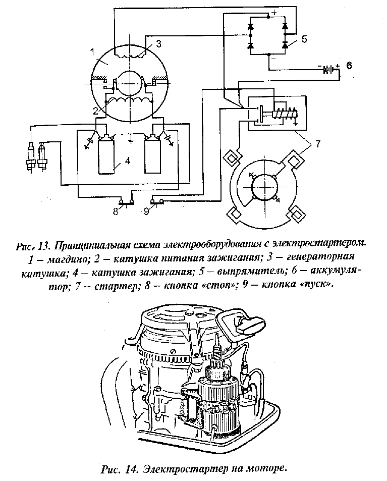 Схема электронного зажигания