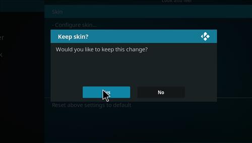 How to change the Skin back to Default Estuary xenon step 5