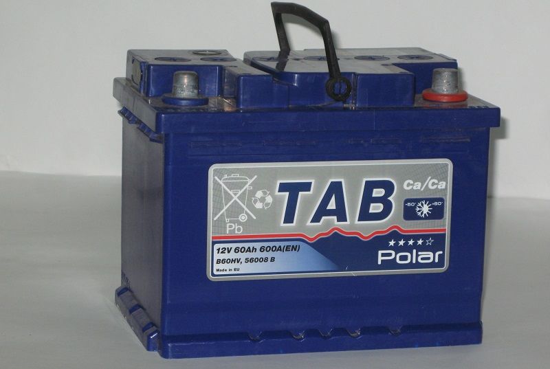 Тест автомобильных аккумуляторов. Аккумулятор Tab 60 Ач. Аккумулятор Tab Polar Blue 60 Ач, прямой. Аккумулятор Tab 60 640. Tab Polar Blue 60 Ач 600.