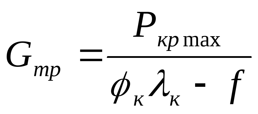 Крутящий момент двигателя формула