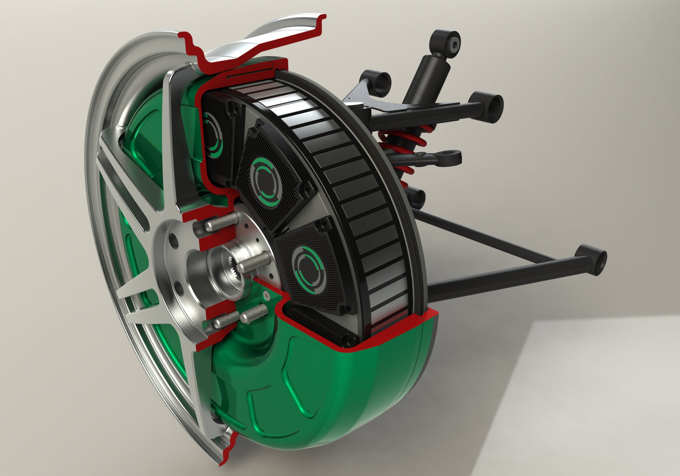 Мотор колесо от Protean Electric