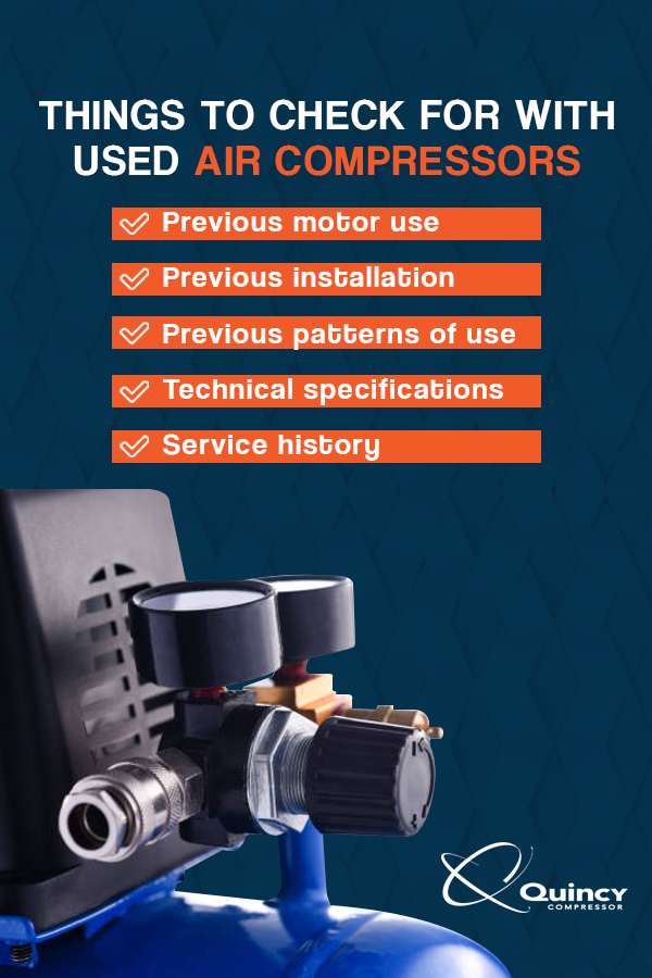 Things to Check for With Used Air Compressors