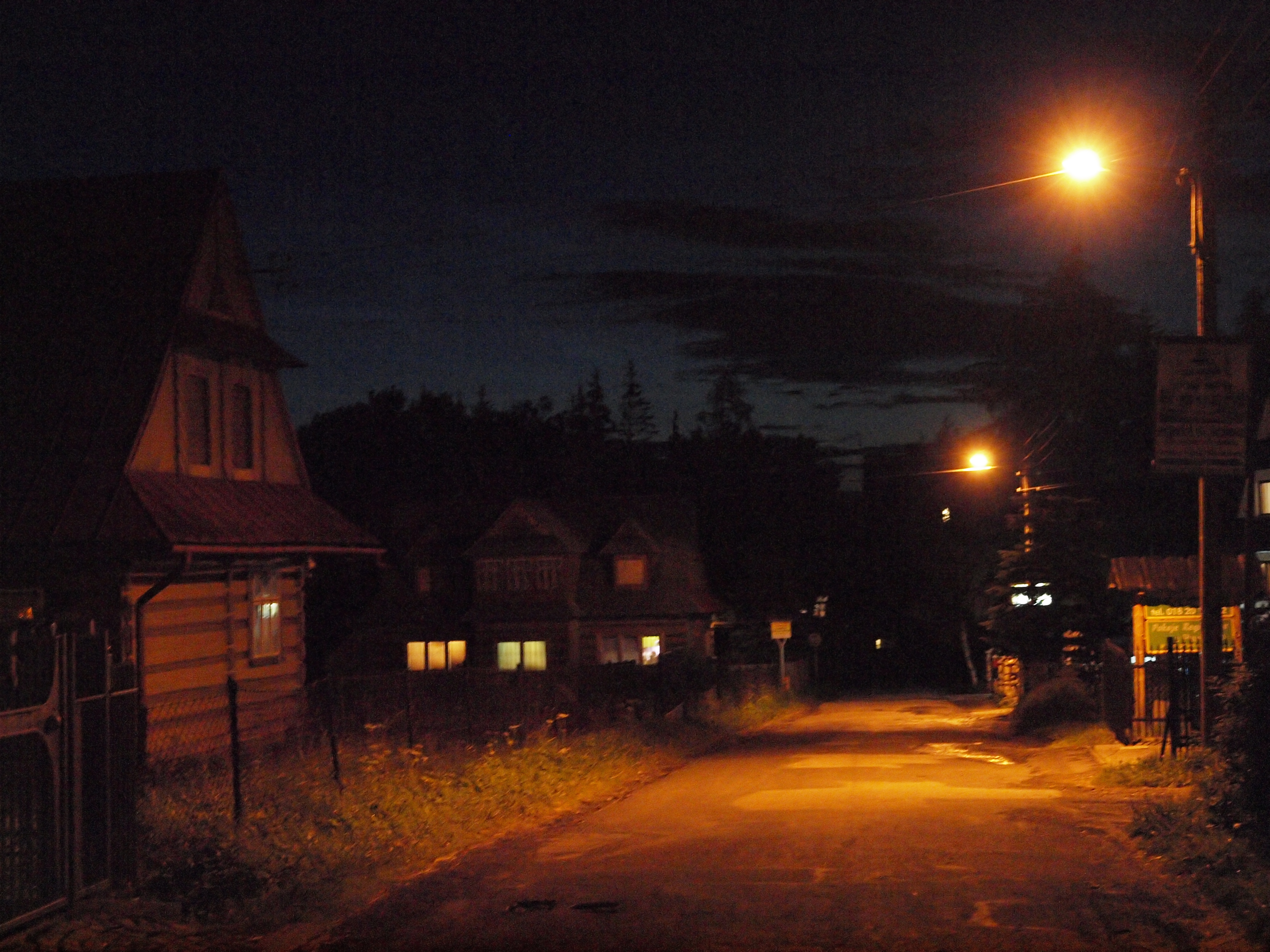Чехов был поздний вечер. Ночь в деревне. Деревенский дом ночью. Дерево ночью. Деревенская улица ночью.