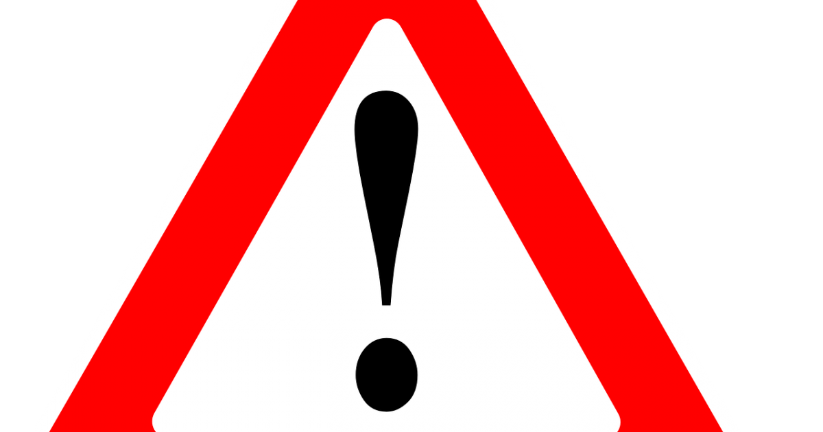 Дорожный знак восклицательный знак в треугольнике на белом фоне что означает